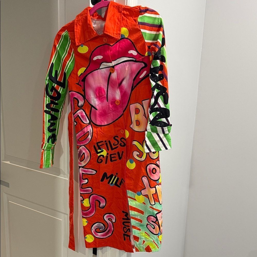 Colorful Graphic Women’s Dress